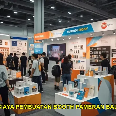 biaya pembuatan booth pameran bali